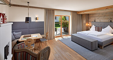 Bauernstubn in Minglers Sportalm near the Kitzbühel Alps