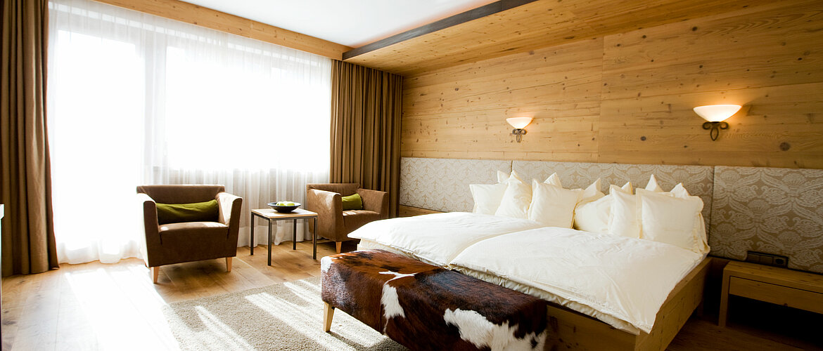 Junior Suite in der Sportalm bei den Kitzbüheler Alpen