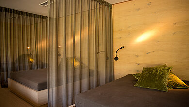 Relaxation area in wellness hotel Minglers Sportalm in Kirchberg near Kitzbühel