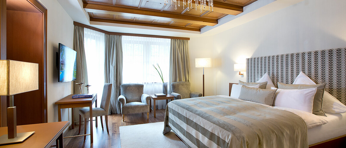 Doppelzimmer Deluxe in der Sportalm bei den Kitzbüheler Alpen