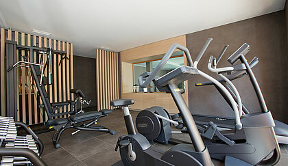Fitness room in your wellness hotel Minglers Sportalm in Kirchberg near Kitzbühel